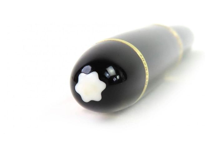 MONTBLANC Meisterstück 14K Füllfederhalter Schwarz Golden - Ansicht 6