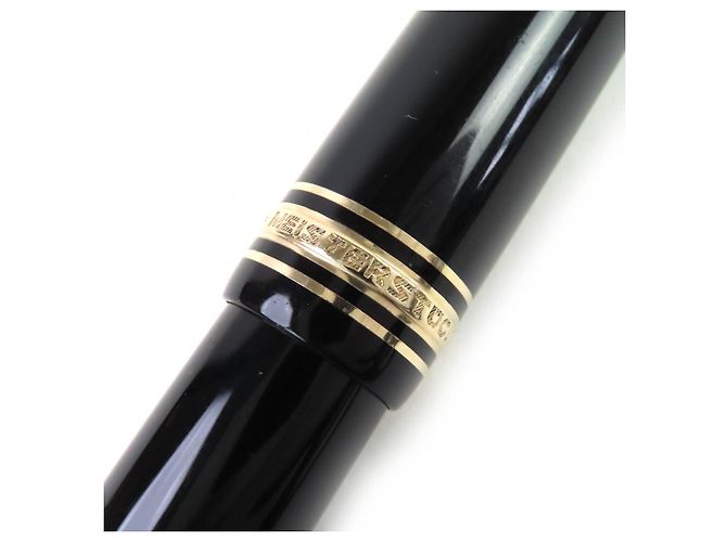 MONTBLANC Meisterstück 14K Füllfederhalter Schwarz Golden - Ansicht 8