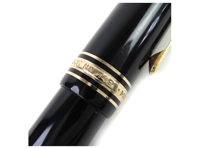 MONTBLANC Meisterstück 14K Füllfederhalter Schwarz Golden - Ansicht 9