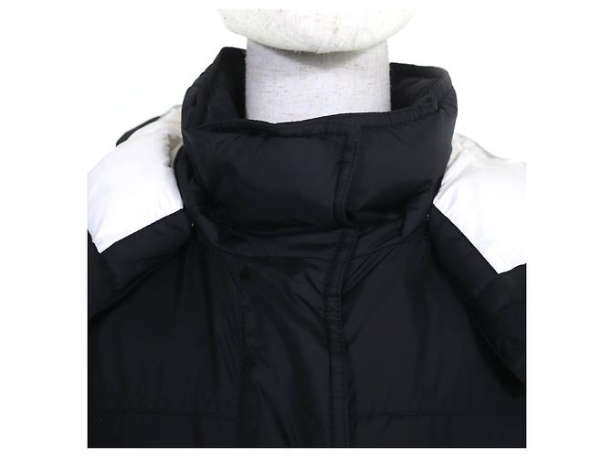 Abrigo de plumón de nailon Moncler HUGON Negro - vista 4