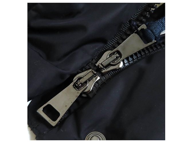 Abrigo de plumón de nailon Moncler HUGON Negro - vista 7