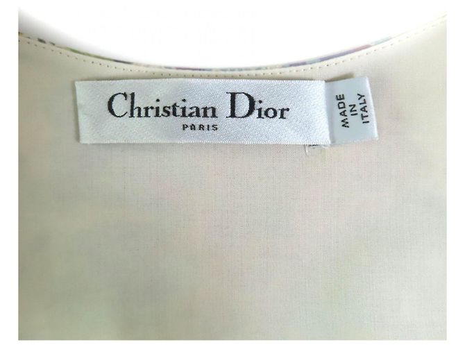 Blusa de algodón Christian Dior Multicolor - vista 5