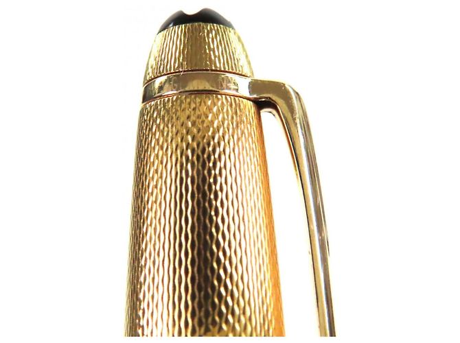 Montblanc Meisterstück Solitaire Au750 Füllfederhalter Golden - Ansicht 10