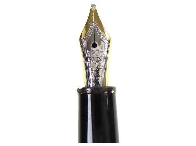 Montblanc Meisterstück Solitaire Au750 Füllfederhalter Golden - Ansicht 5