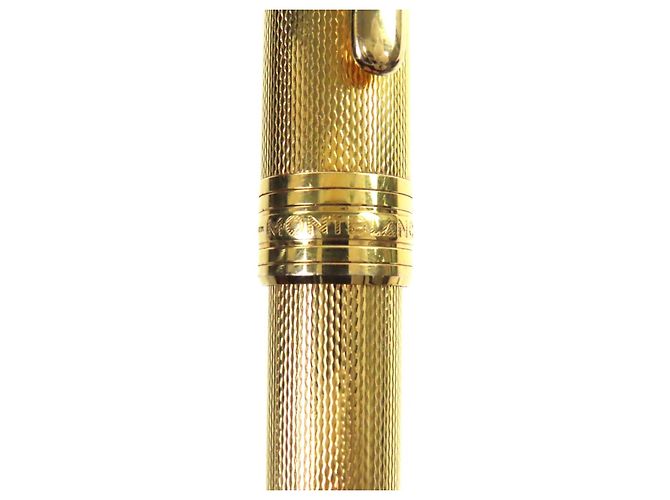 Montblanc Meisterstück Solitaire Au750 Füllfederhalter Golden - Ansicht 8