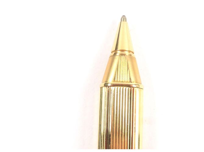 Cartier Trinity Stripe Pattern Ballpoint Pen Golden - view 4