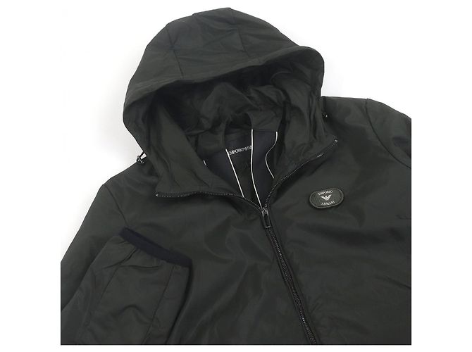 Blouson Emporio Armani de poliéster Verde Caqui - vista 2