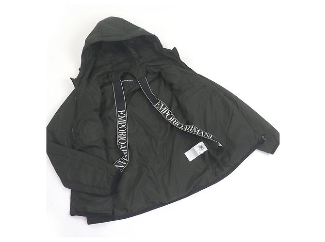 Blouson Emporio Armani de poliéster Verde Caqui - vista 3