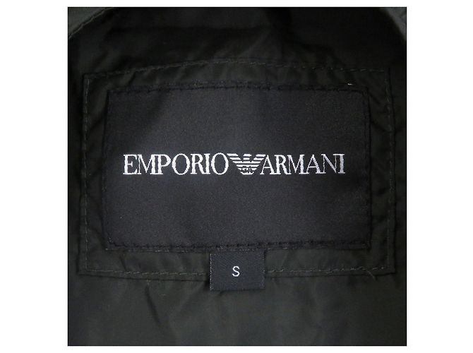 Blouson Emporio Armani de poliéster Verde Caqui - vista 8