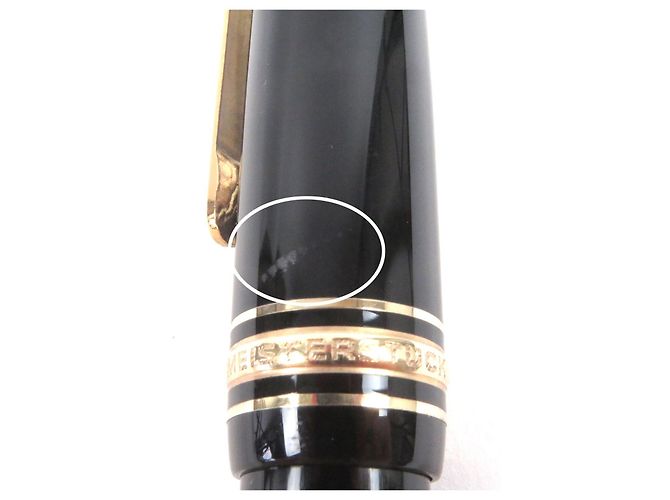 Montblanc Meisterstück 14K Füllfederhalter Schwarz - Ansicht 10