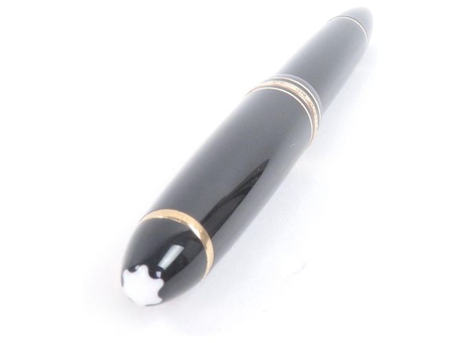 Montblanc Meisterstück 14K Füllfederhalter Schwarz - Ansicht 3
