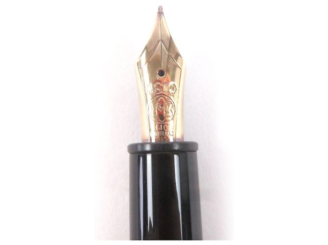 Montblanc Meisterstück 14K Füllfederhalter Schwarz - Ansicht 4
