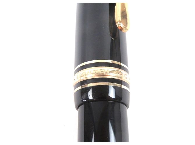 Montblanc Meisterstück 14K Füllfederhalter Schwarz - Ansicht 6