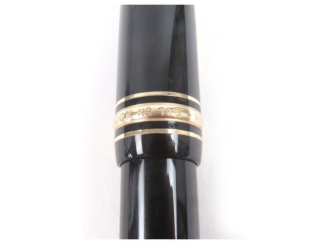 Montblanc Meisterstück 14K Füllfederhalter Schwarz - Ansicht 8