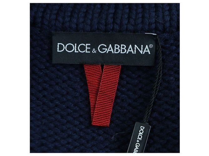 Dolce & Gabbana Blouson de lana Dolce&Gabbana Azul Azul marino - vista 10