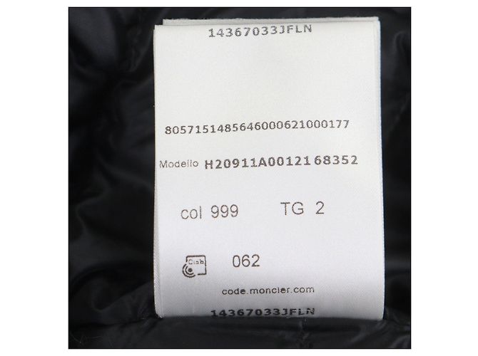 Chaqueta de plumón Moncler PYROLE de nailon Negro - vista 15