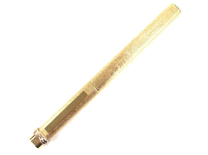 Penna a sfera Cartier Trinity D'oro - vista 3
