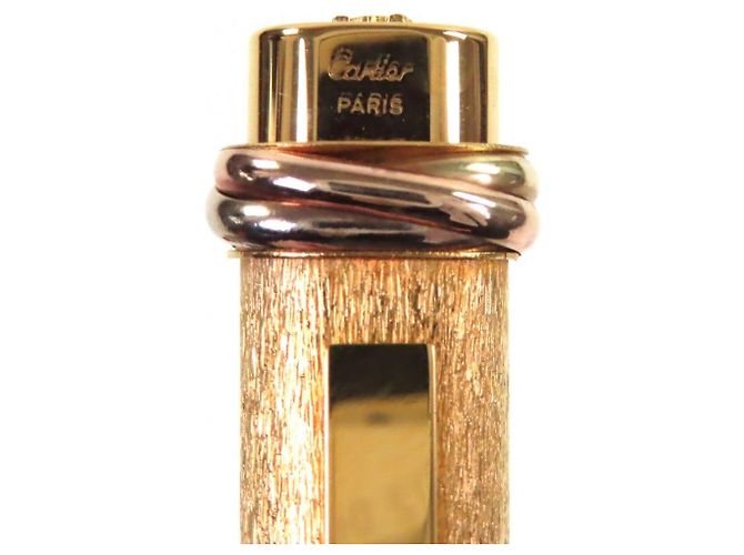 Penna a sfera Cartier Trinity D'oro - vista 6