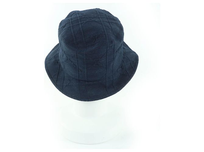 Christian Dior TEDDY-D Cannage Denim-Anglerhut Blau - Ansicht 4