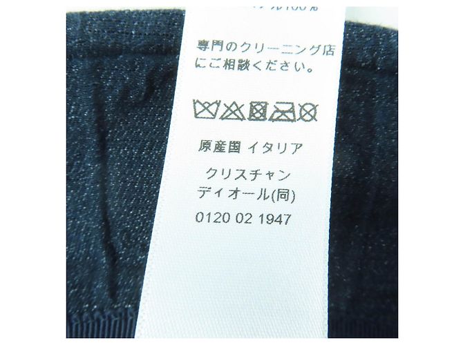 Christian Dior TEDDY-D Cannage Denim-Anglerhut Blau - Ansicht 9