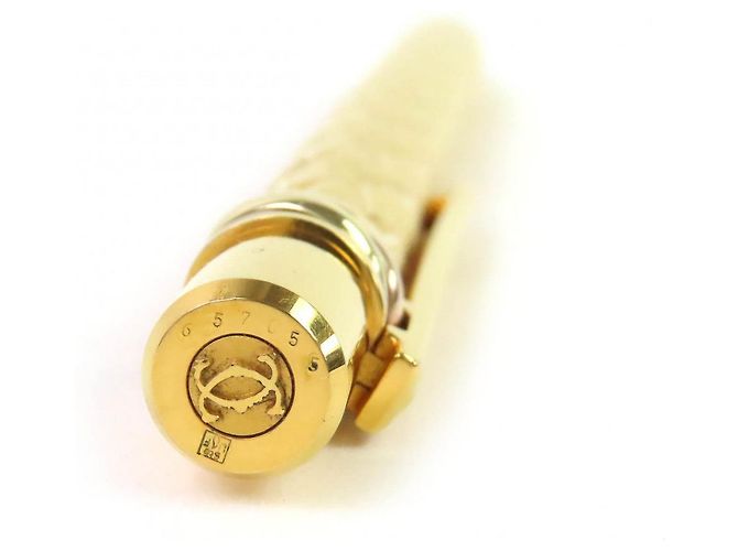 Penna a sfera Cartier Trinity motivo wave D'oro - vista 4
