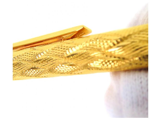 Penna a sfera Cartier Trinity motivo wave D'oro - vista 7