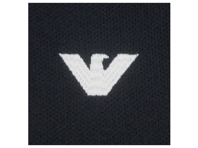 Emporio Armani Acryl-Hoodie Schwarz - Ansicht 4