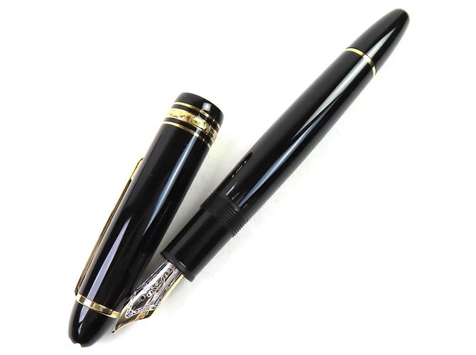 MONTBLANC Set Penna Stilografica, Penna a Sfera e Portamine Le Grand PIX Nero - vista 3