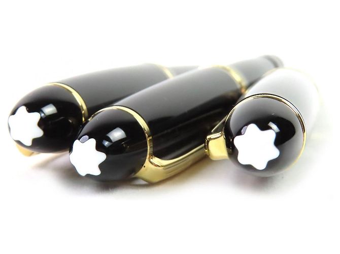 MONTBLANC Set Penna Stilografica, Penna a Sfera e Portamine Le Grand PIX Nero - vista 4
