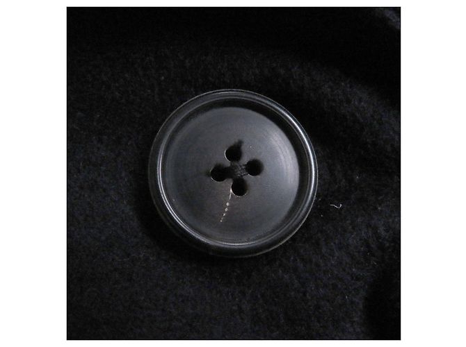 Abrigo de cachemira Hermès Chester46 Azul Azul marino - vista 5