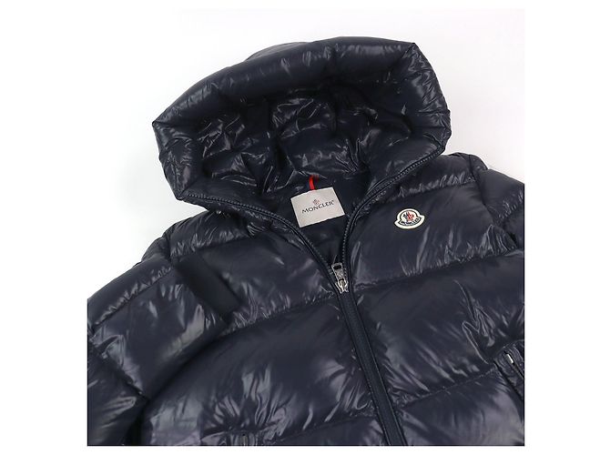 Moncler DINCER GIUBOTTO Giacca in nylon e piumino Blu Blu navy - vista 2