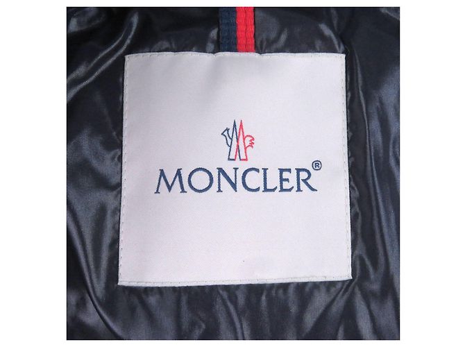 Moncler DINCER GIUBOTTO Giacca in nylon e piumino Blu Blu navy - vista 8