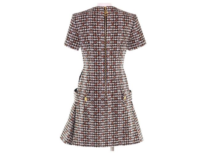 Abito Louis Vuitton in lana multicolore - vista 3