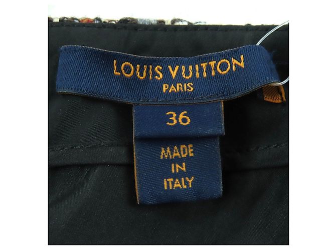 Abito Louis Vuitton in lana multicolore - vista 9
