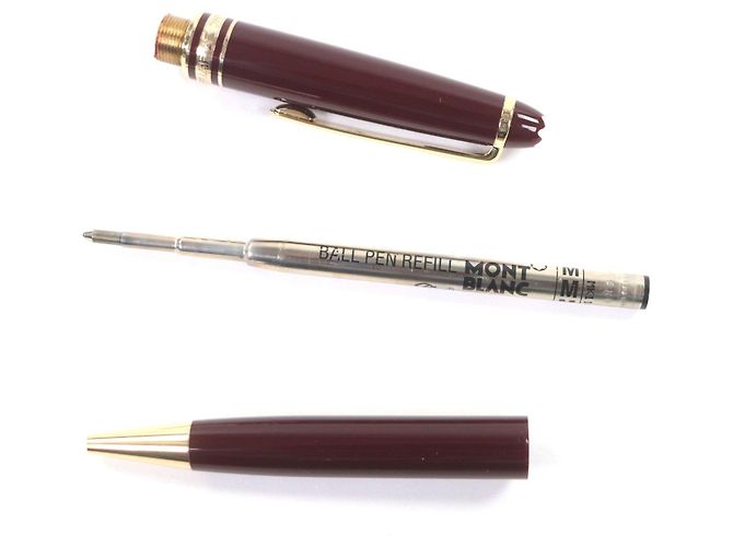 Penna a sfera MONTBLANC Meisterstück Marrone - vista 3