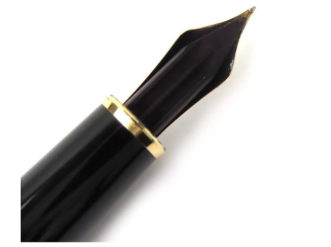 Montblanc Meisterstück Au585 Füllfederhalter Schwarz - Ansicht 5