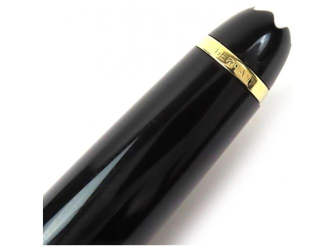Montblanc Meisterstück Au585 Füllfederhalter Schwarz - Ansicht 7