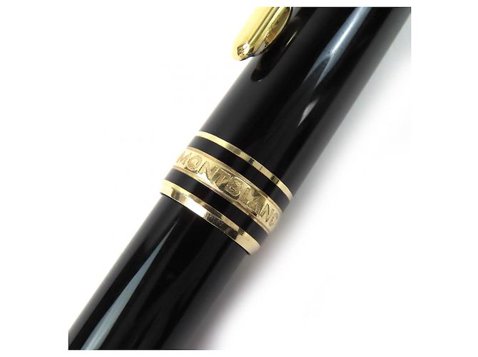 Montblanc Meisterstück Au585 Füllfederhalter Schwarz - Ansicht 8