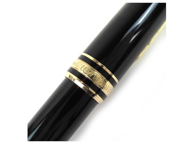 Montblanc Meisterstück Au585 Füllfederhalter Schwarz - Ansicht 9