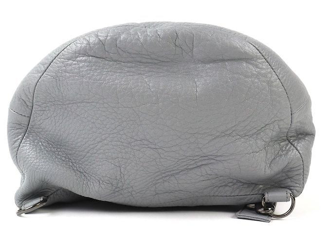 Autre Marque Borsa a tracolla in pelle discord Yohji Yamamoto Marrone - vista 4