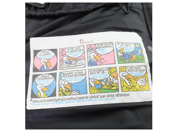 Abrigo de plumón Moncler HERMIFUR Negro - vista 10
