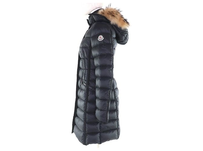 Abrigo de plumón Moncler HERMIFUR Negro - vista 2