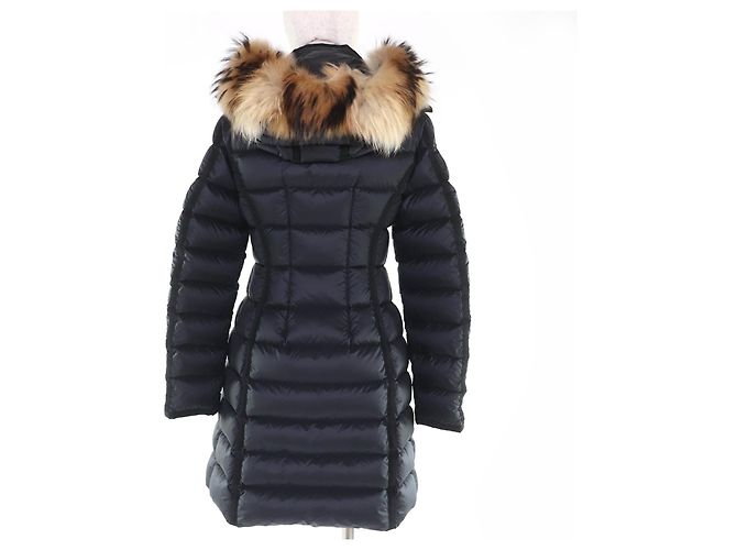Abrigo de plumón Moncler HERMIFUR Negro - vista 3