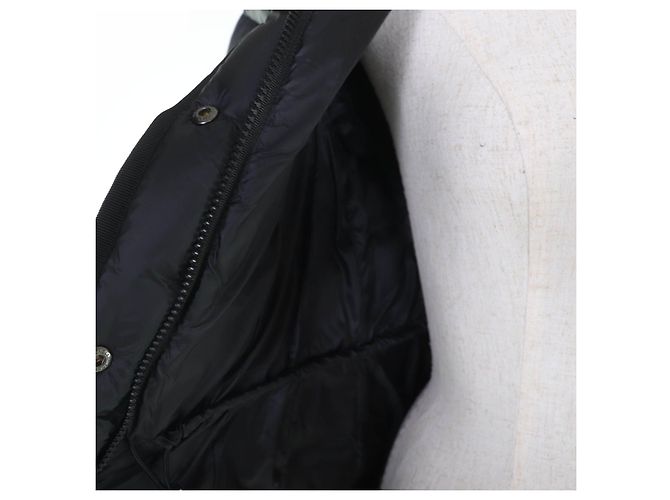 Abrigo de plumón Moncler HERMIFUR Negro - vista 5