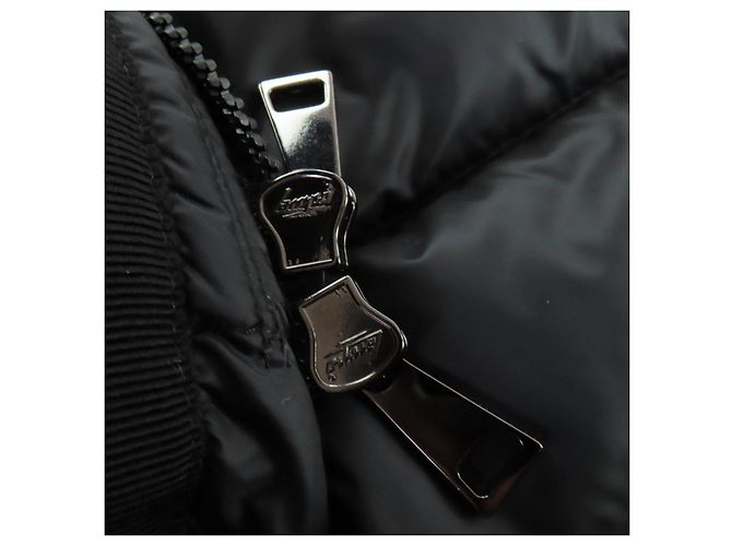 Abrigo de plumón Moncler HERMIFUR Negro - vista 7