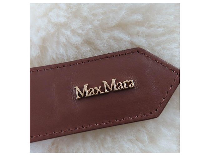 Cappotto Max Mara Teddy Bear in misto seta Bianco - vista 6