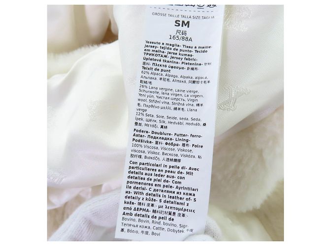 Cappotto Max Mara Teddy Bear in misto seta Bianco - vista 8