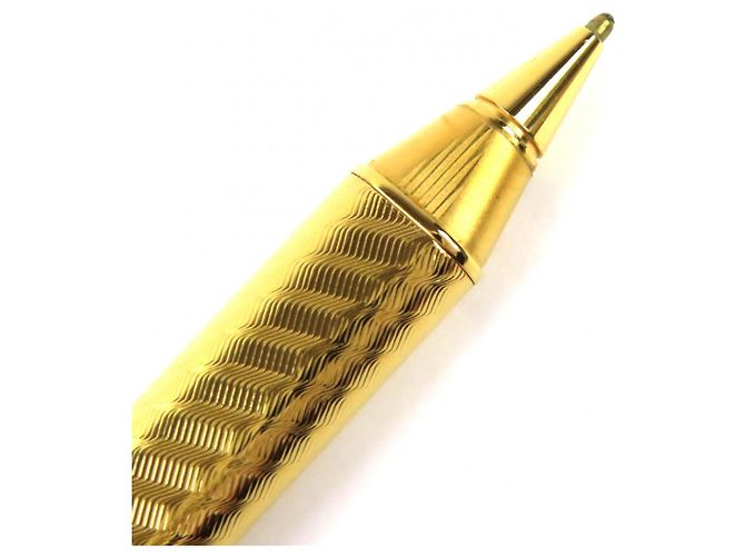 Cartier Trinity Kugelschreiber Spiralmuster Golden - Ansicht 5