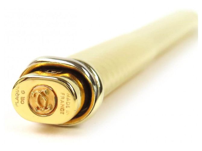 Cartier Trinity Kugelschreiber Spiralmuster Golden - Ansicht 6