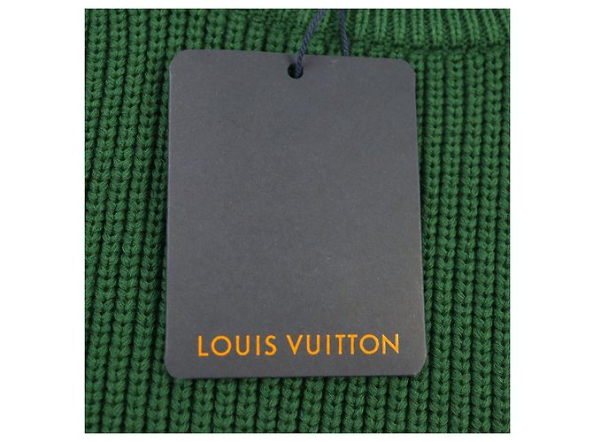 Louis Vuitton Strickpullover mit Rundhalsausschnitt und gesticktem Logo Mehrfarben - Ansicht 11